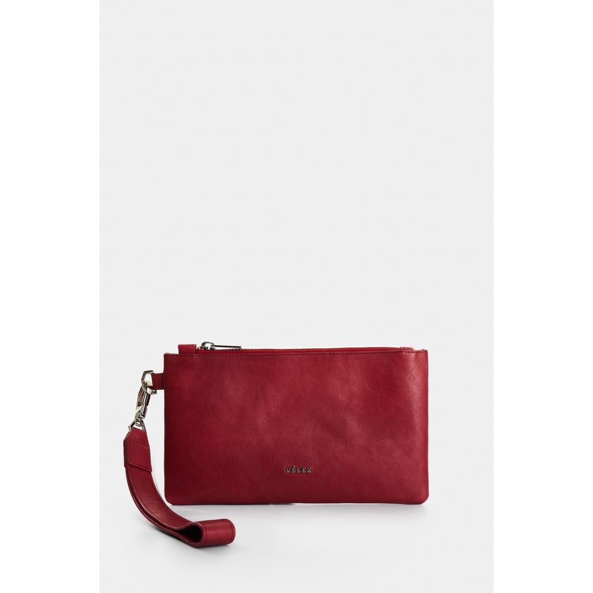 VELEZ - Vélez Neceser Lucía De Cuero Mujer Manija Removible Rojo