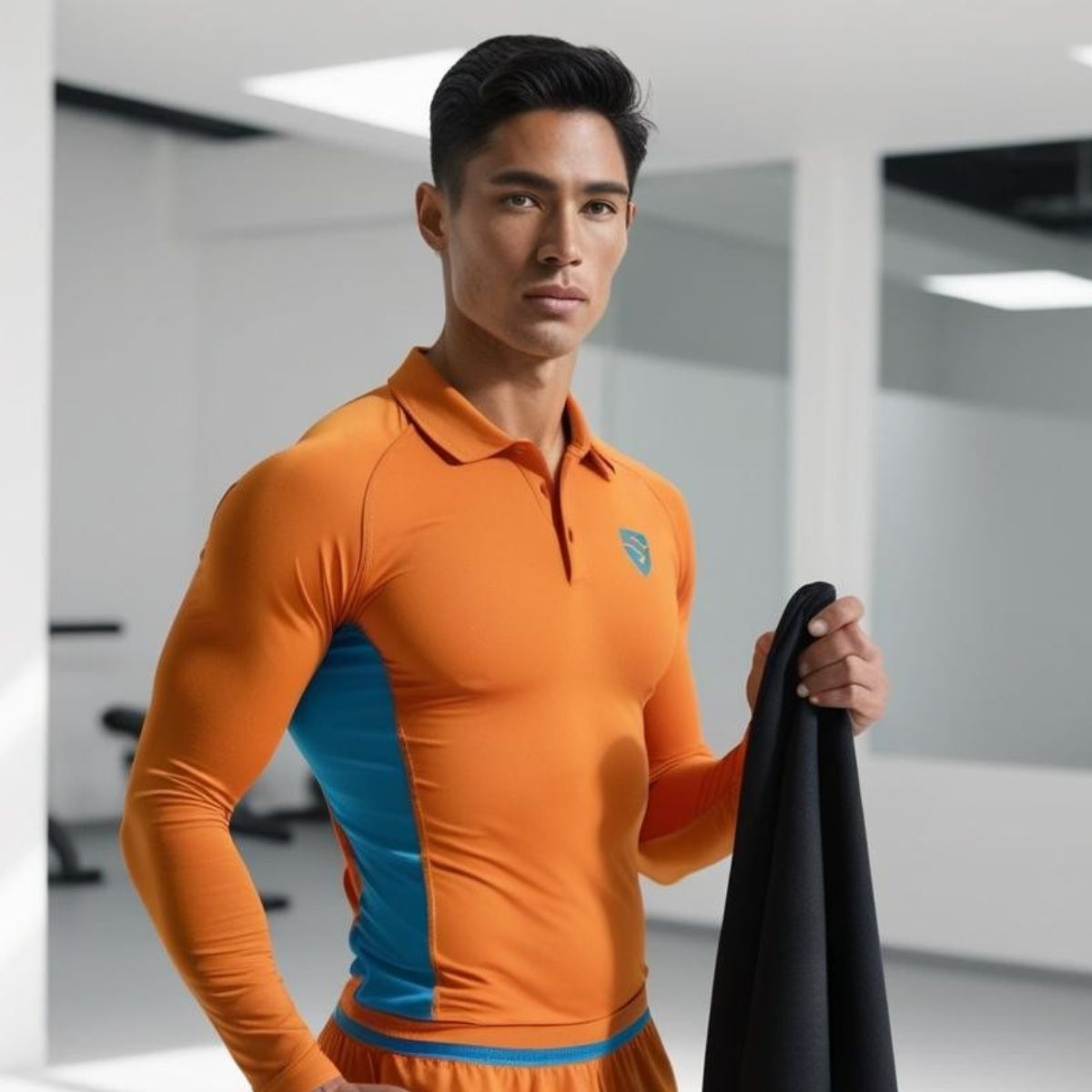 INDEPENDIENTE - Toalla de Microfibra Deportiva Negro Valuma