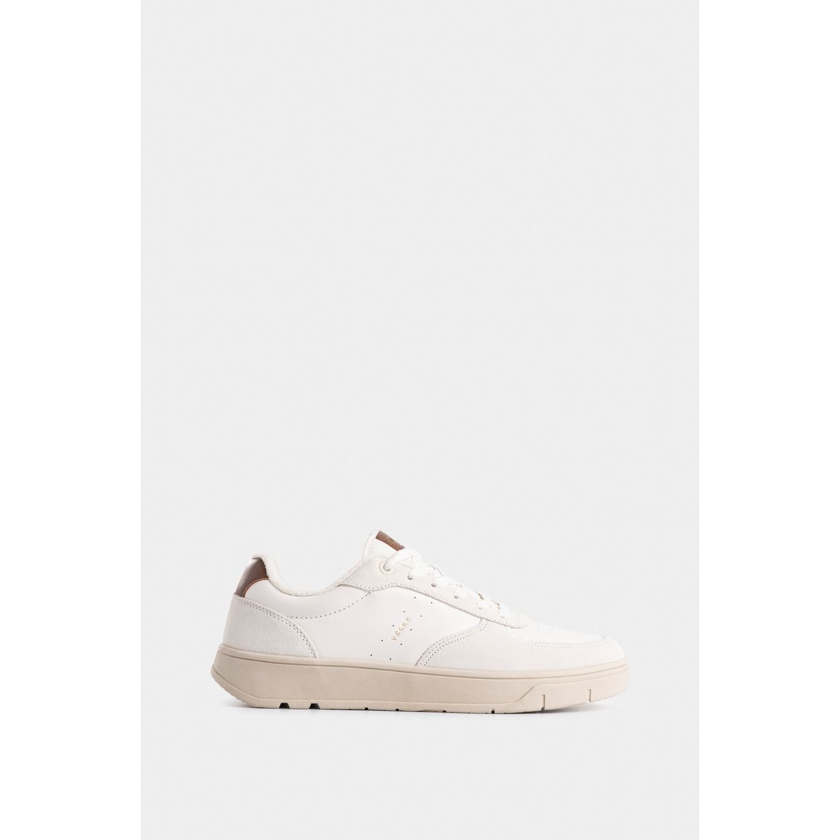 VELEZ - Vélez Zapatillas Lyra Cuero Hombre Suela Liviana Blanco