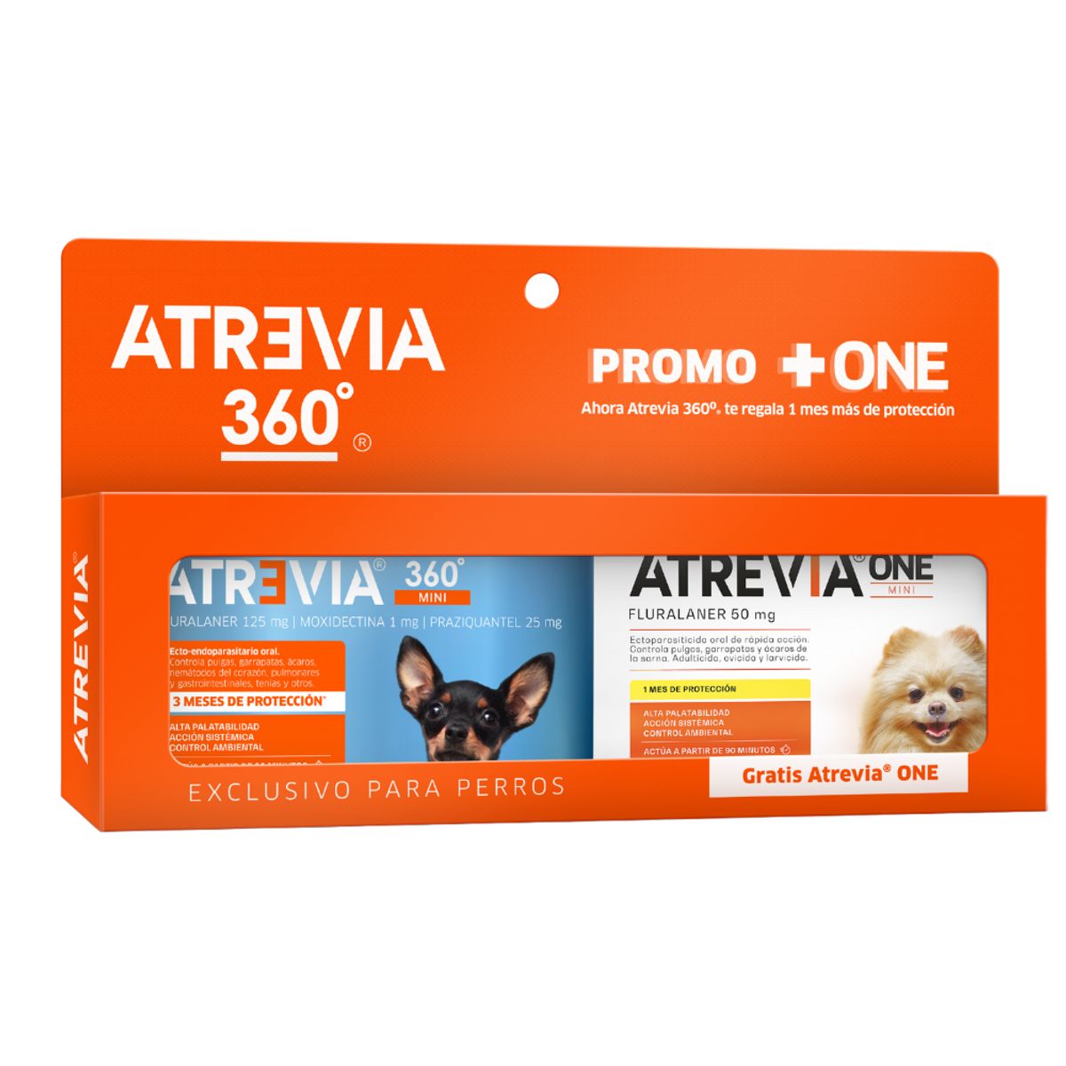 ATREVIA - Atrevia 360 2 .5- 5 Kg x1Tbl + Atrevia One 2- 4 .5 Kg x1Tbl