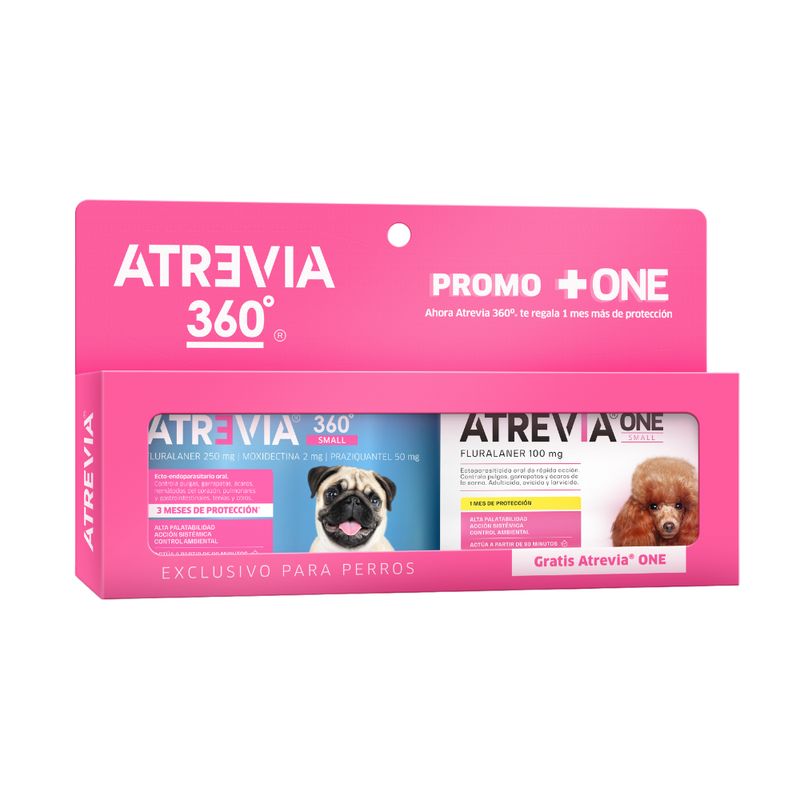 ATREVIA - Atrevia 360 5-10 Kg x1Tbl + Atrevia One 4 .5 -10 Kg x1Tbl