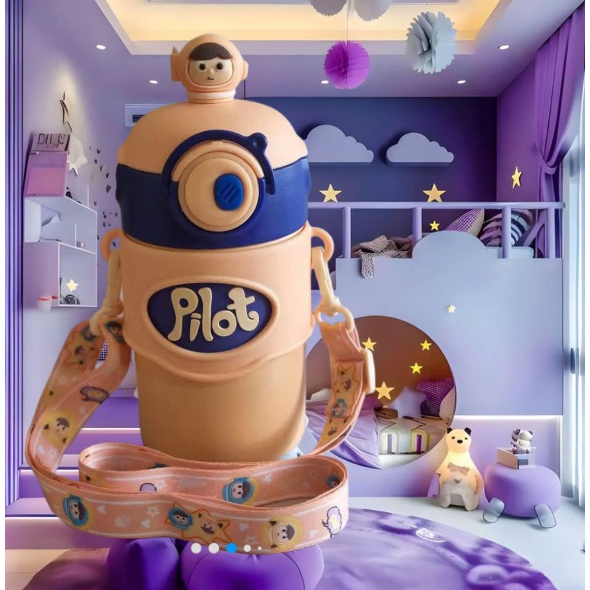 GENERICO - TERMO BOTELLA TOMATODO NIÑOS PREMIUM ACERO INOXIDABLE GRADO 316