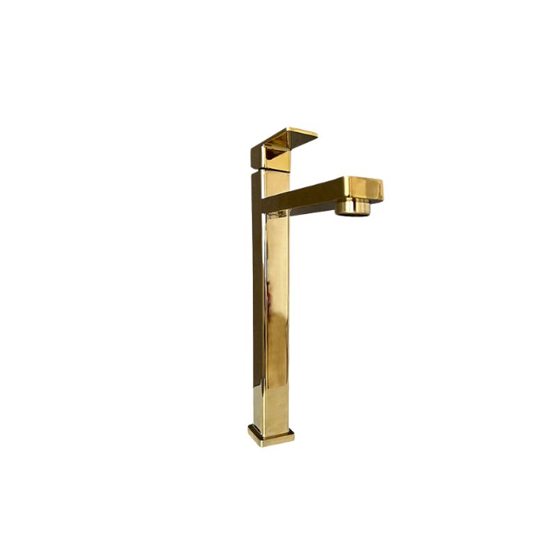 XM - LLAVE DE LAVATORIO ALTO AL MUEBLE DORADO L3030A07