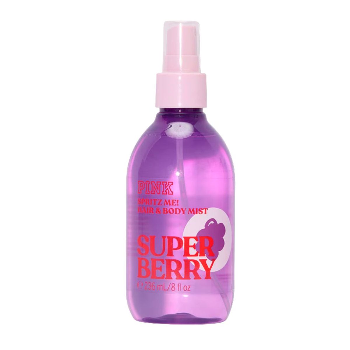 PINK - MIST PARA CABELLO Y CUERPO PINK SUPER BERRY 236 ML