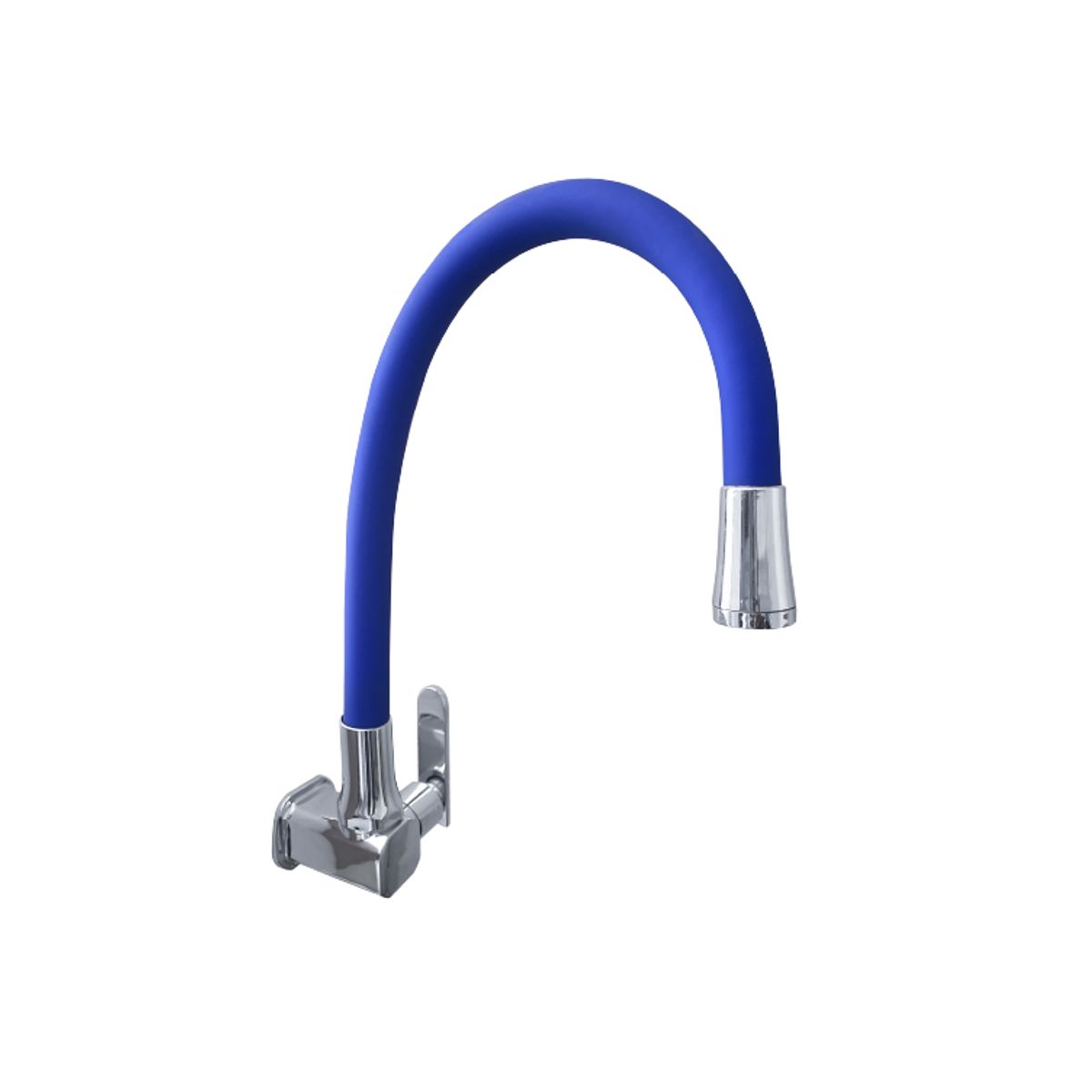 GENERICO - LLAVE DE COCINA PARED PICO FLEXIBLE AZUL GF1208-47