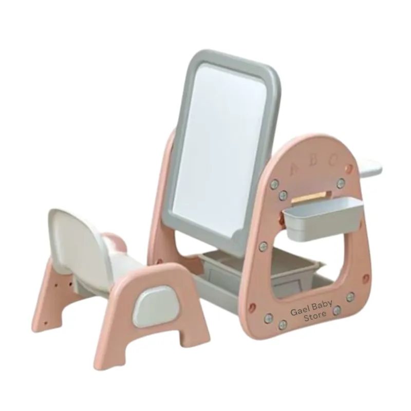 GENERICO - ESTACIÓN DE ACTIVIDADES 3 EN 1 MESA Y SILLA PARA NIÑOS