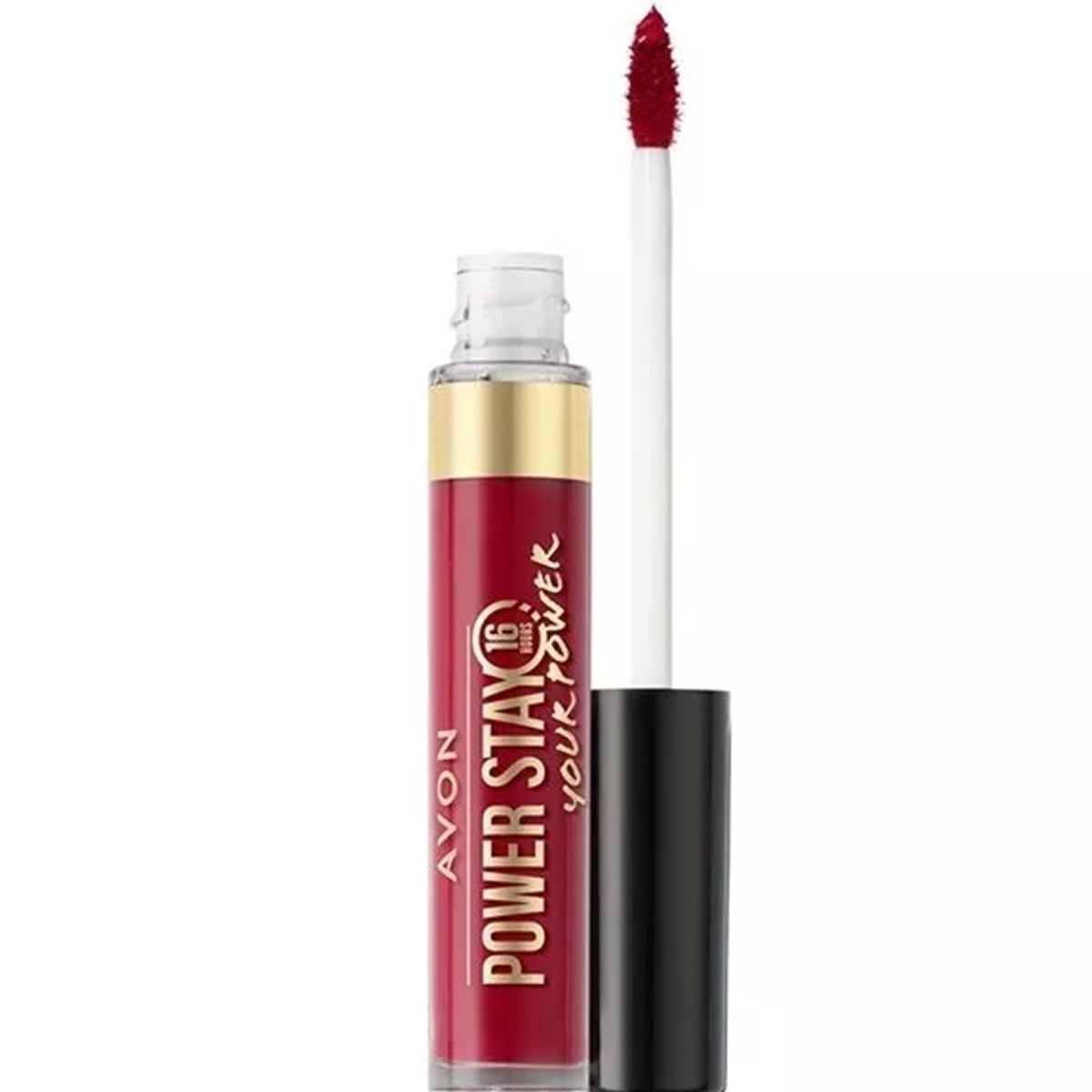 AVON - Avon Power Stay Labial Líquido 16horas - Rise Up Ruby