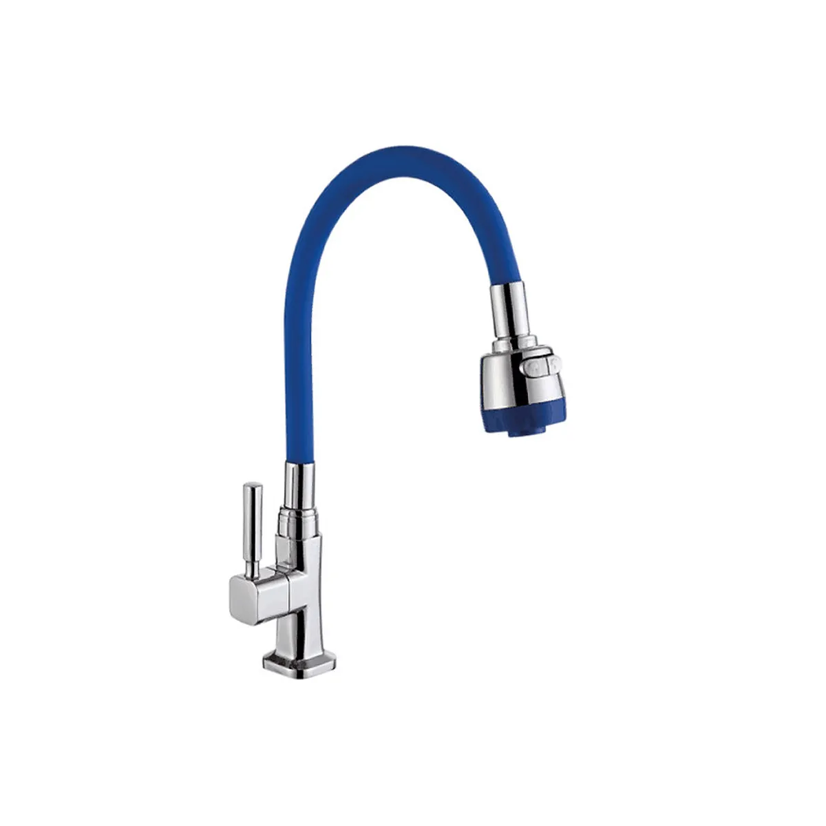 GENERICO - LLAVE DE COCINA MUEBLE PICO FLEXIBLE AZUL GF1205-47