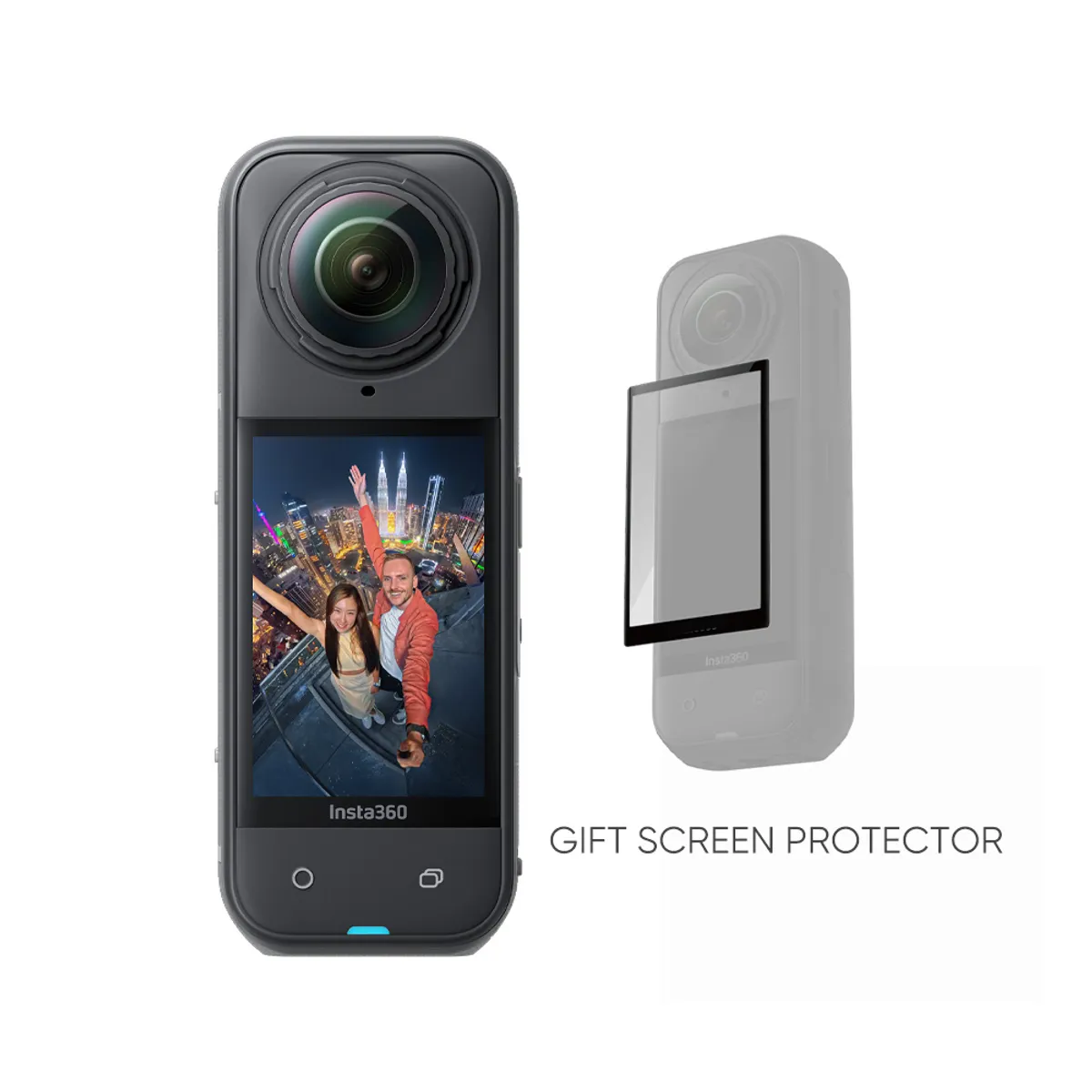 INSTA360 - Cámara de acción Insta360 X5 Paquete Estándar 360° 8K