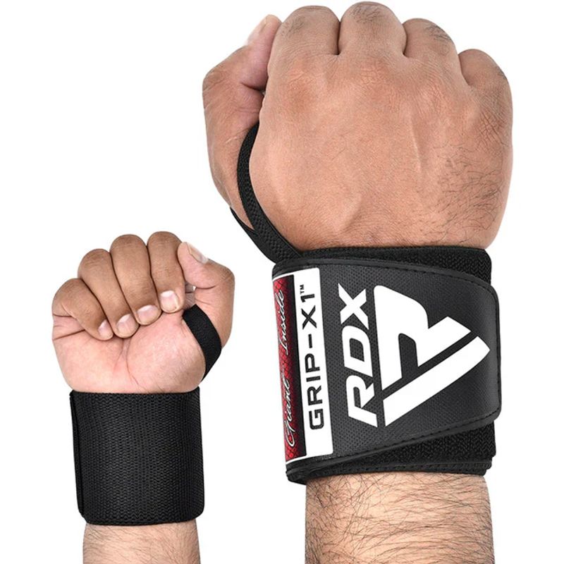 RDX - Muñequeras para Levantamiento de Pesas y Potencia RDX W3