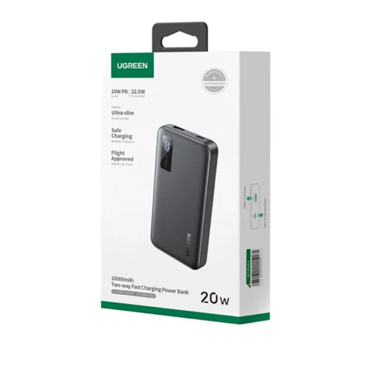 UGREEN - Power Bank Original Ugreen 20000 mAh de 20W