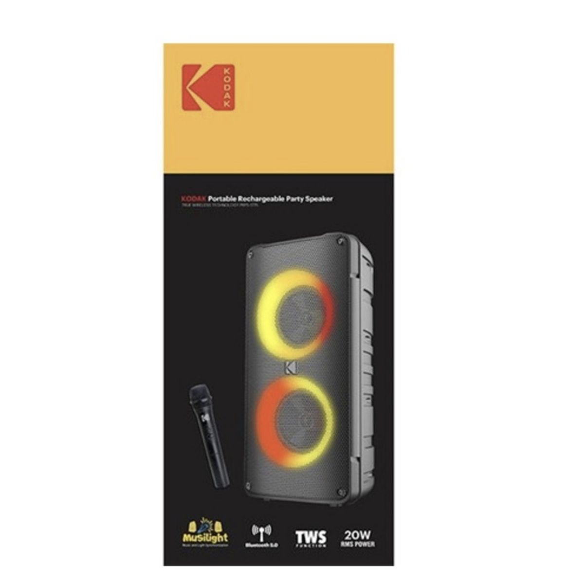 GENERICO - Kodak bocina portatil recargable