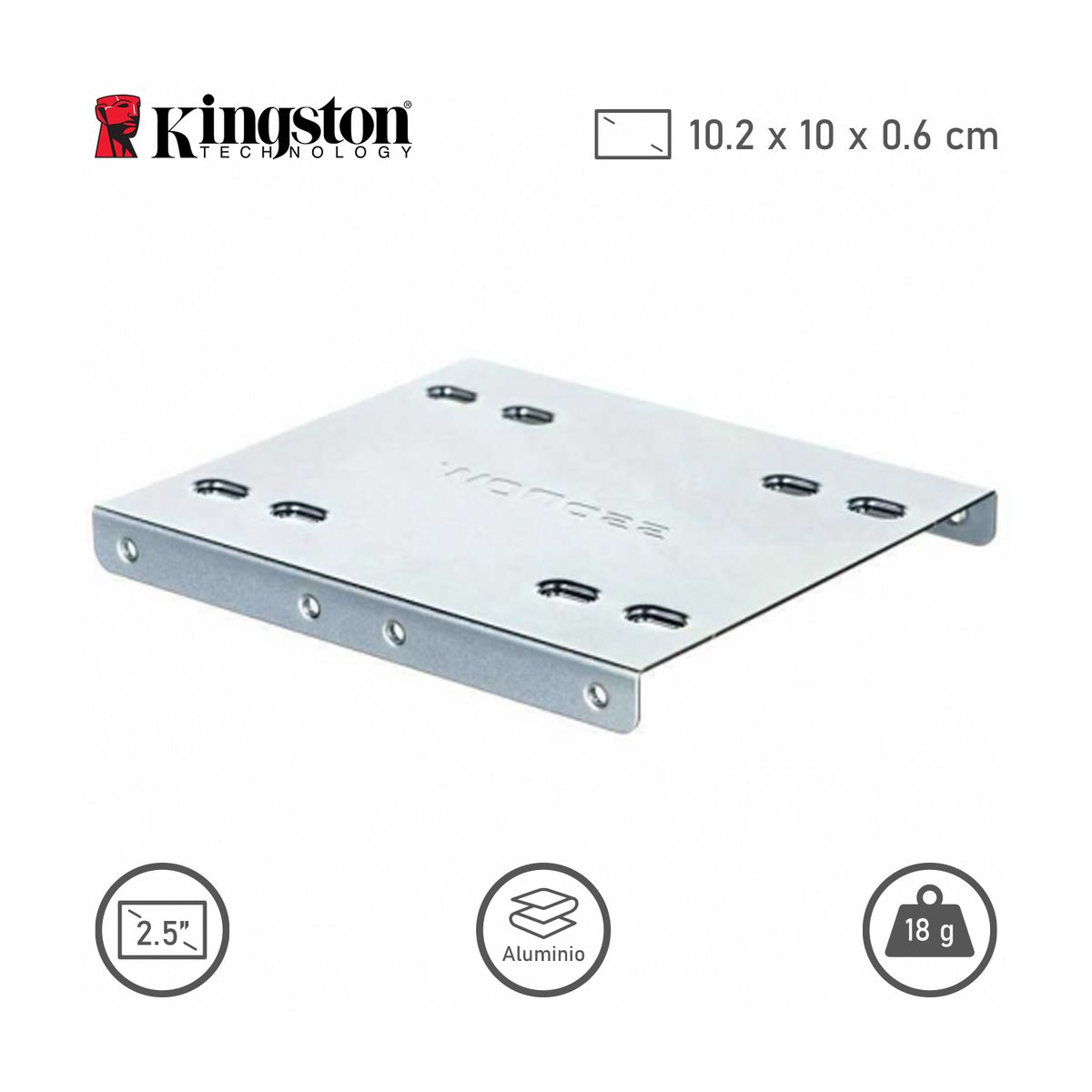 KINGSTON - Kit De Montaje Para SSD KINGSTON 2.5 A 3.5, SNA-BR2/35