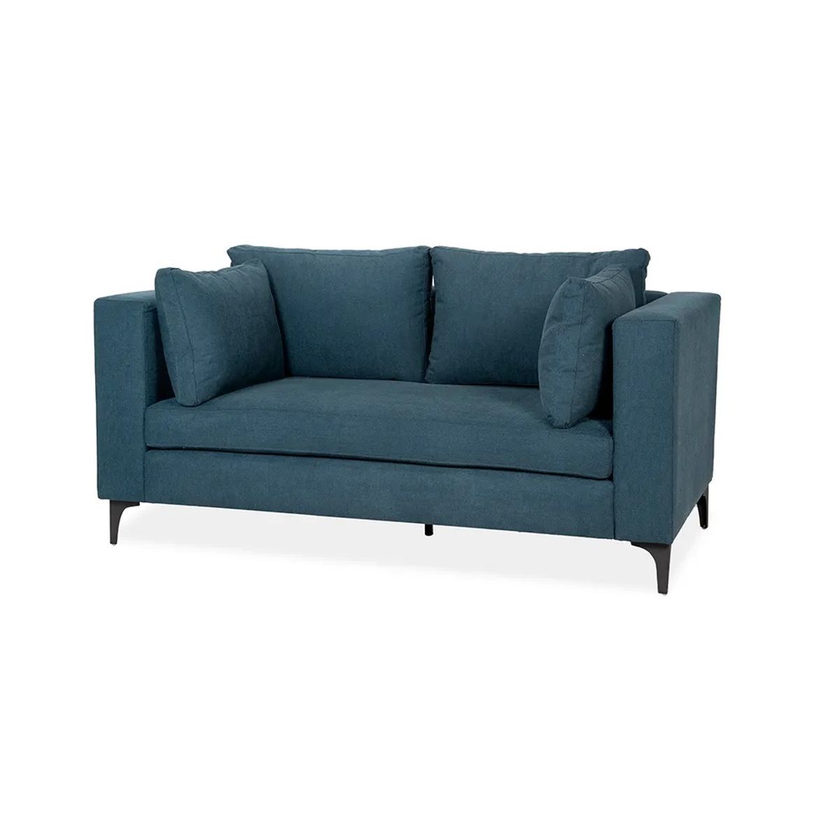 TUGO - SOFA ALMA 2 CUERPOS  AZUL PETROLEO