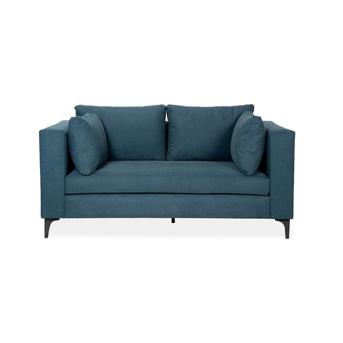TUGO - SOFA ALMA 2 CUERPOS  AZUL PETROLEO