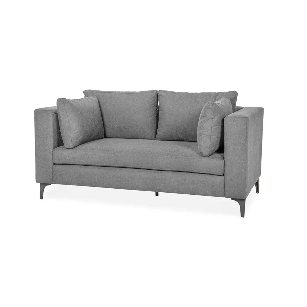 TUGO - SOFA ALMA 2 CUERPOS HUMO PNEGRA