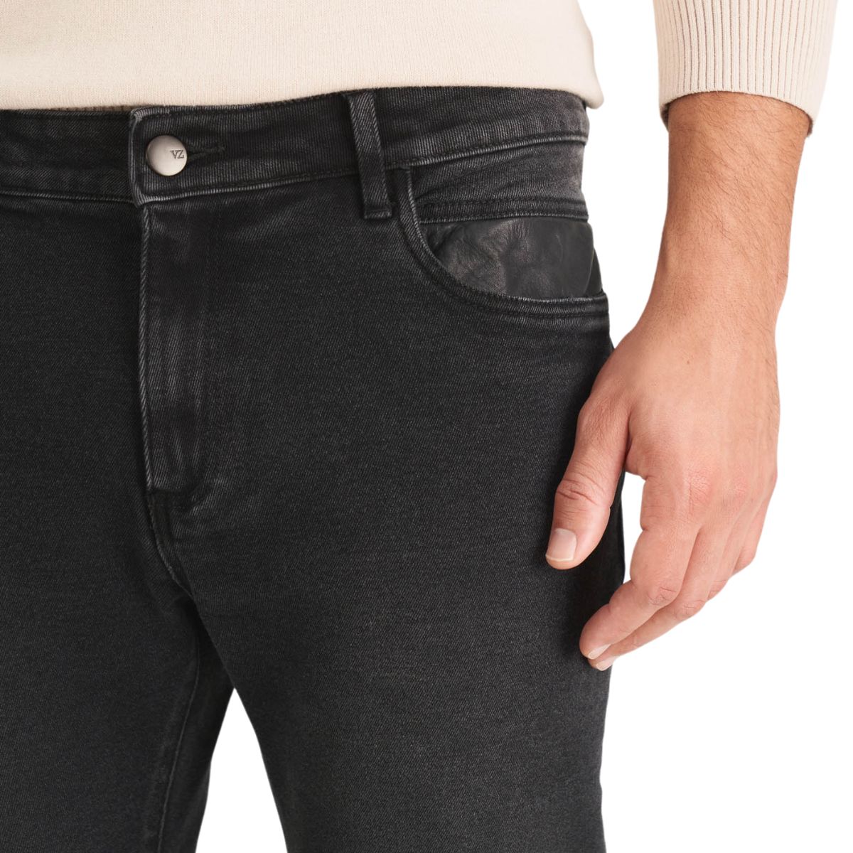 Velez - Vélez Jean Avellano Black Denim Hombre Gris