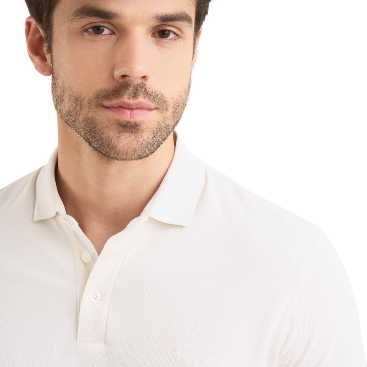 VELEZ - Vélez Polo Casual Algodón Pima Crema