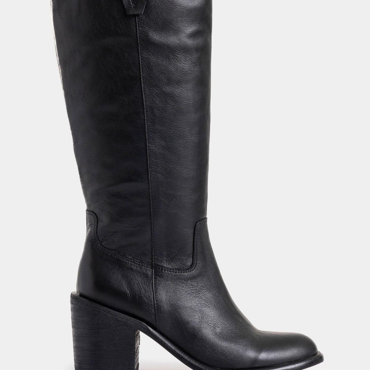 VELEZ - Vélez Botas Zolan De Cuero Para Mujer Caña Alta Negro