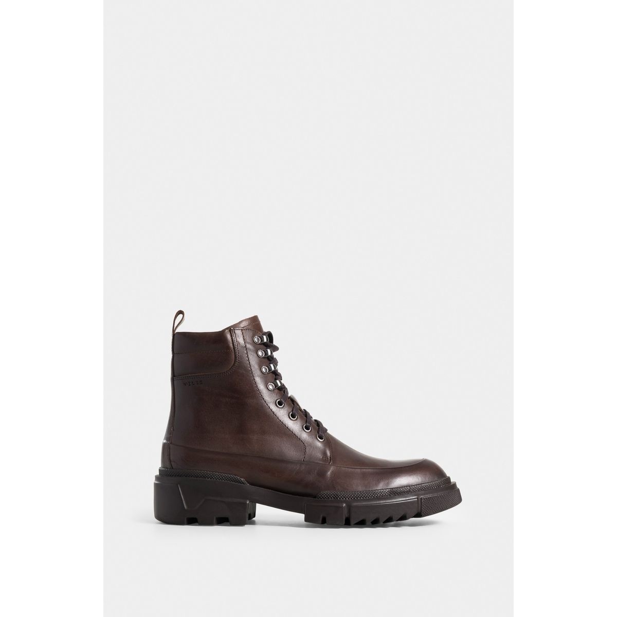 VELEZ - Vélez Botas Navigli De Cuero Hombre Suela Tractorada Café