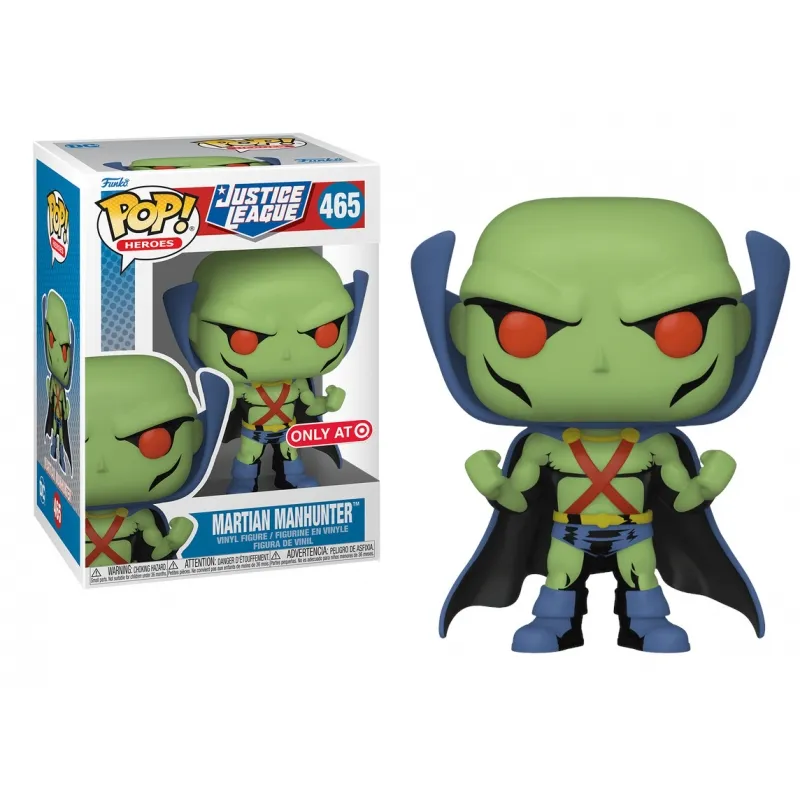 FUNKO - FUNKO POP Heroes JL Comic - Martian Manhunter 465