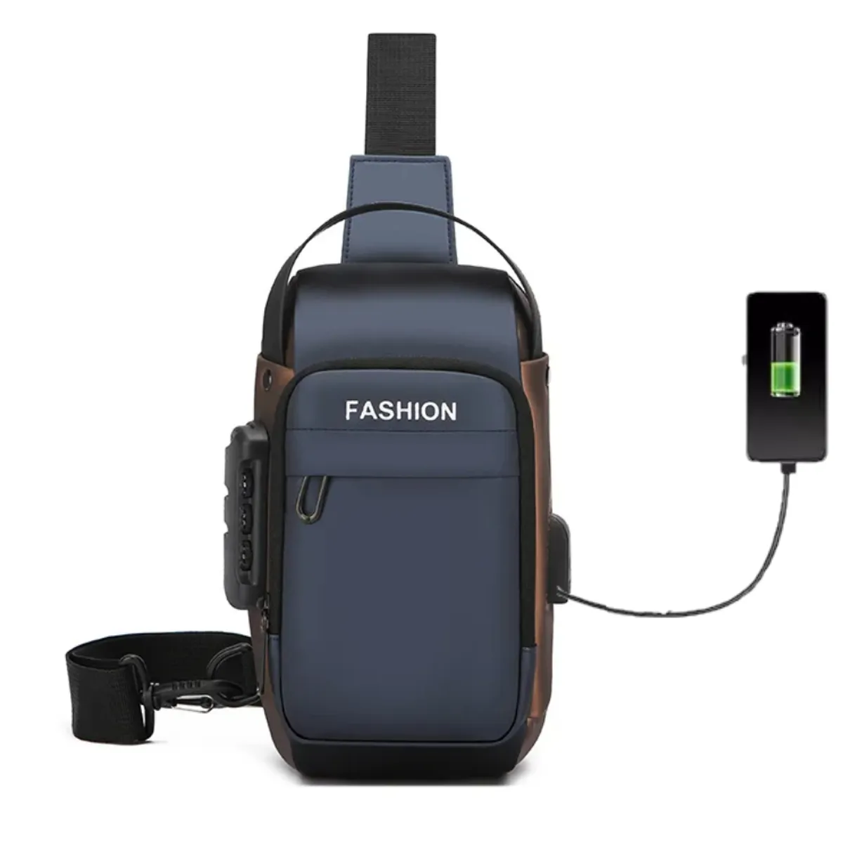 GENERICO - Morral canguro pechera elegante y versátil