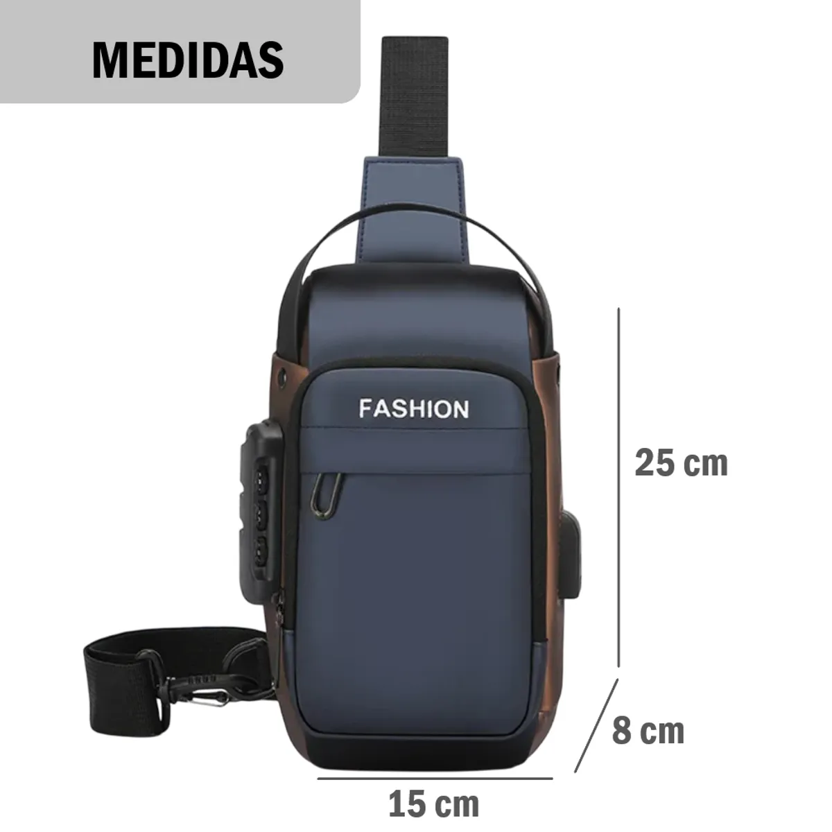 GENERICO - Morral canguro pechera elegante y versátil