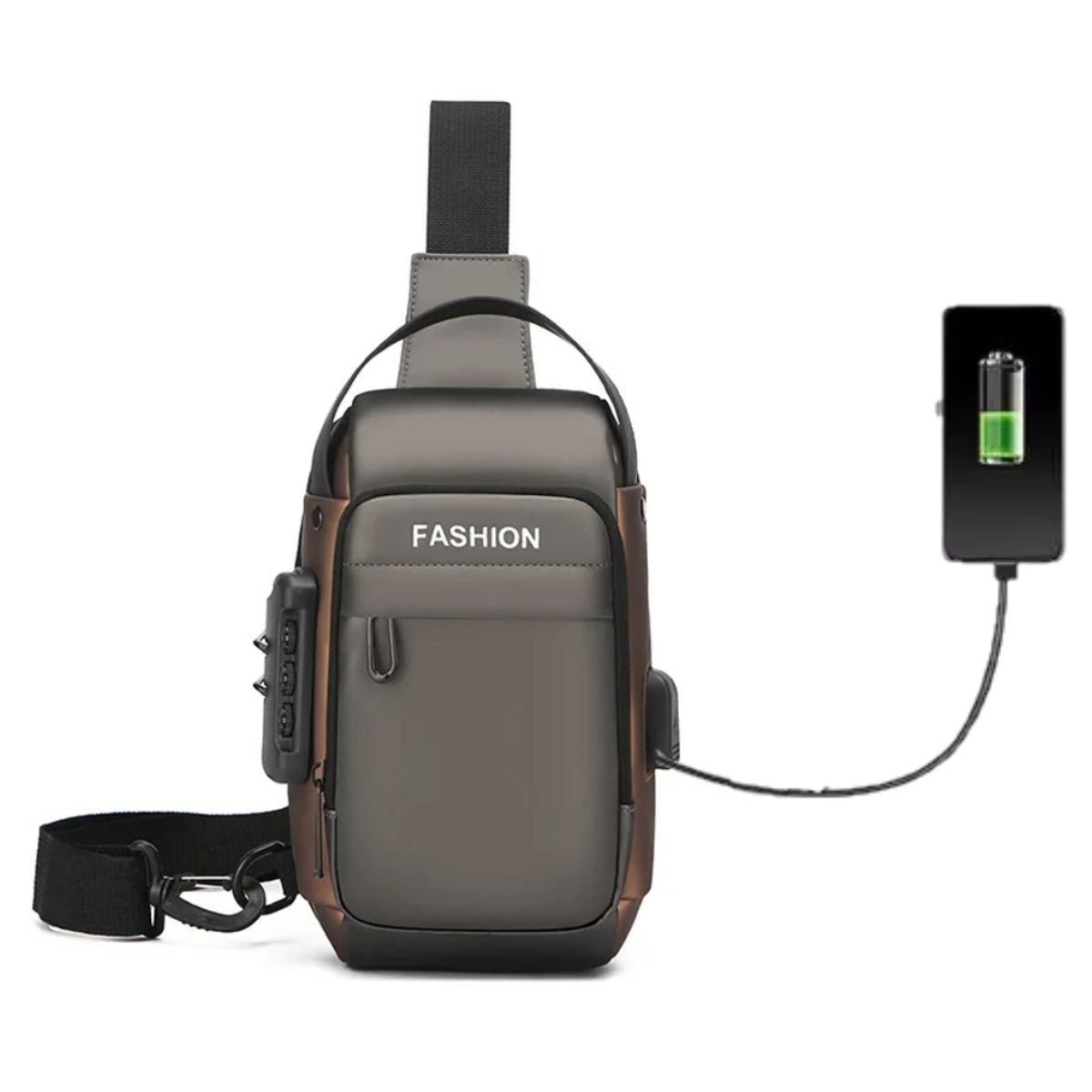 GENERICO - Morral canguro pechera elegante y versátil