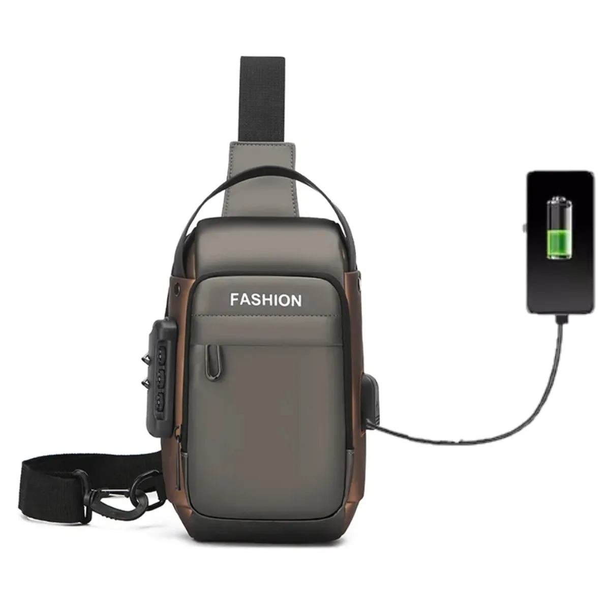 GENERICO - Morral canguro pechera elegante y versátil