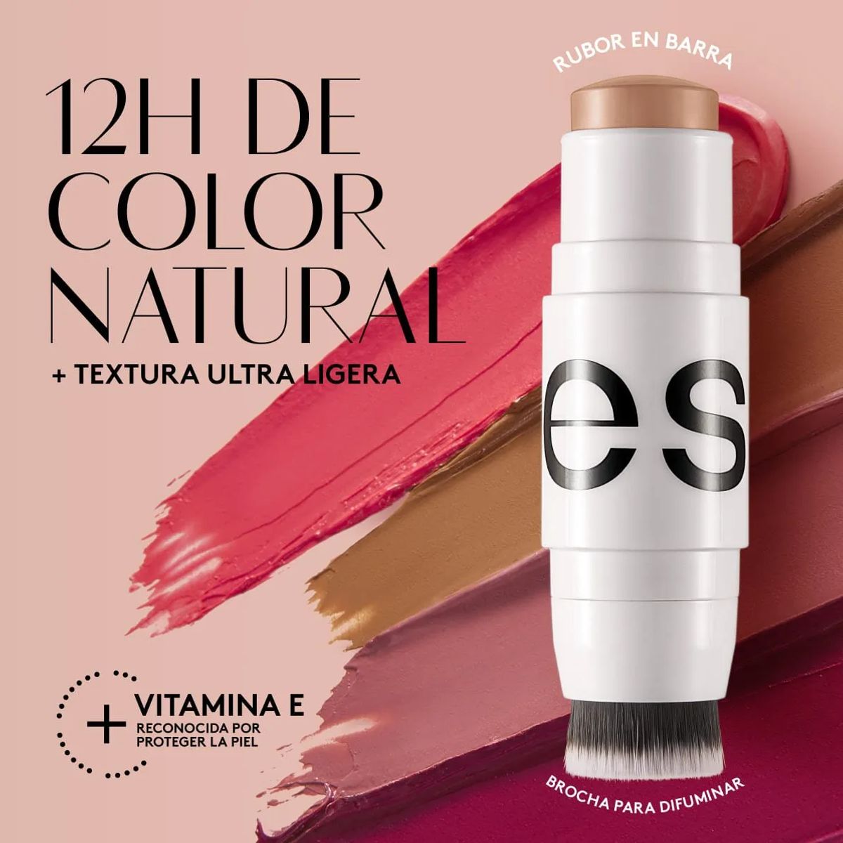 ESIKA - Rubor en Barra Color Stick PRO Bronce Audaz 7 g Esika