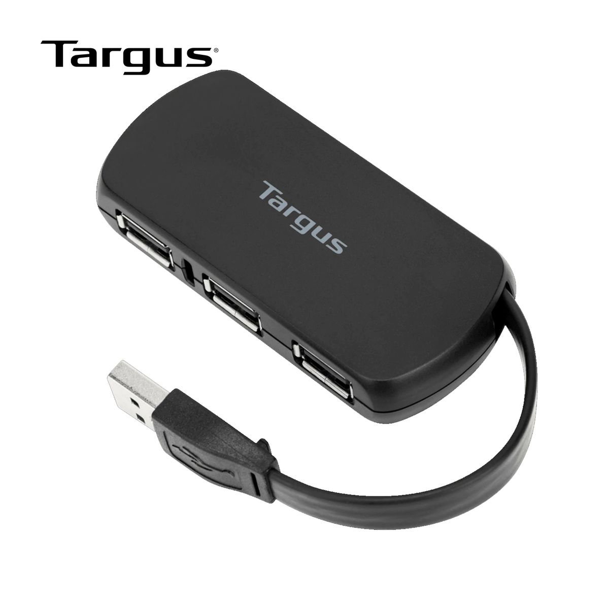 TARGUS - HUB USB 2.0 ACH214 DE 4 Puertos Negro