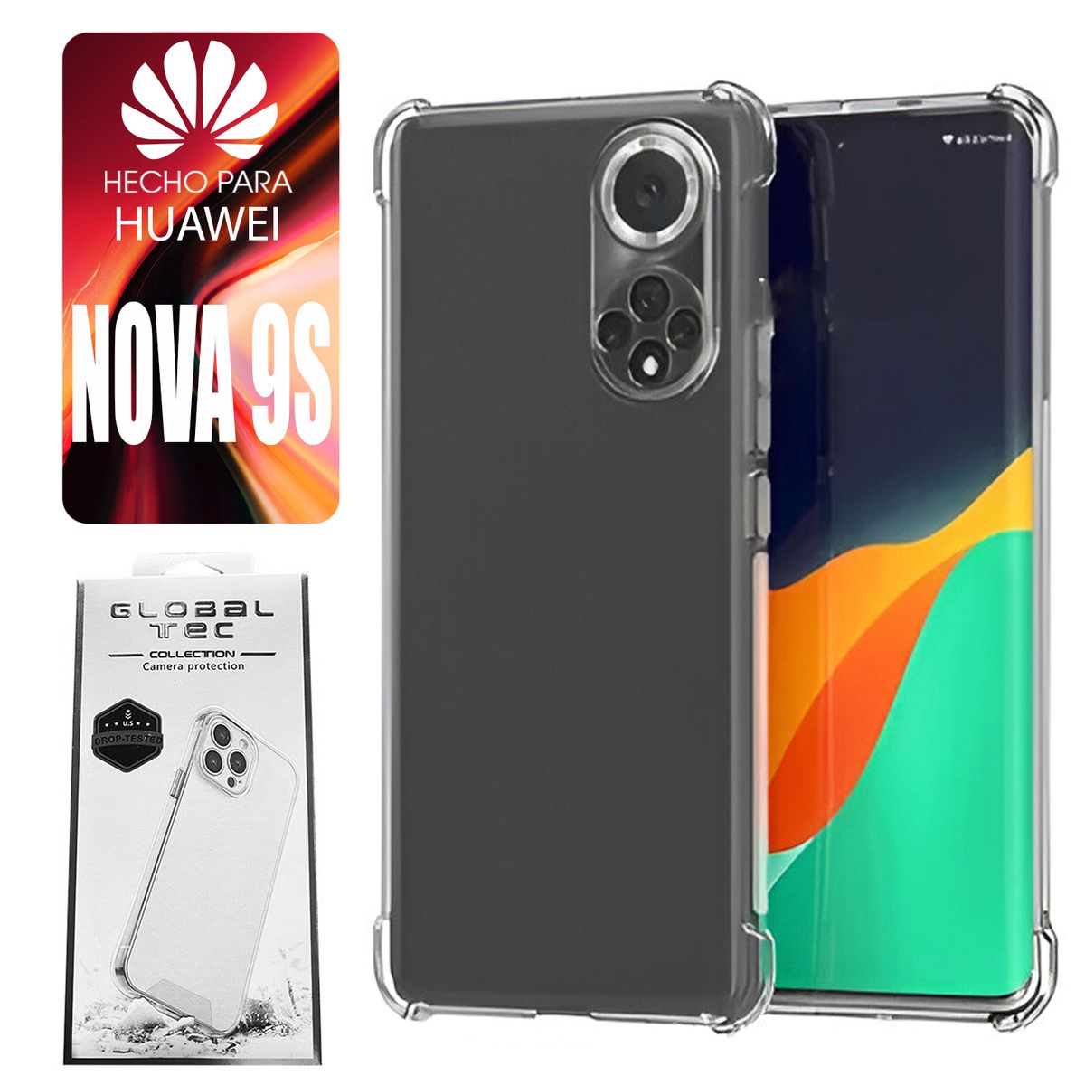 ASIA IMPORT - Space Case Para Huawei Nova 9S Transparente