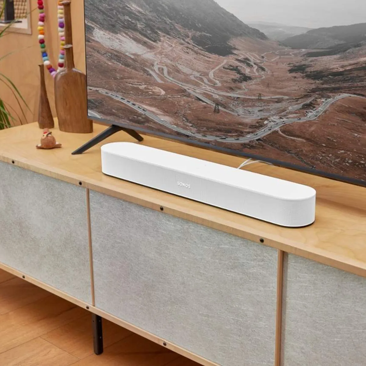 SONOS - BARRA DE SONIDO SONOS BEAM CON DOLBY ATMOS WIFI BLANCO