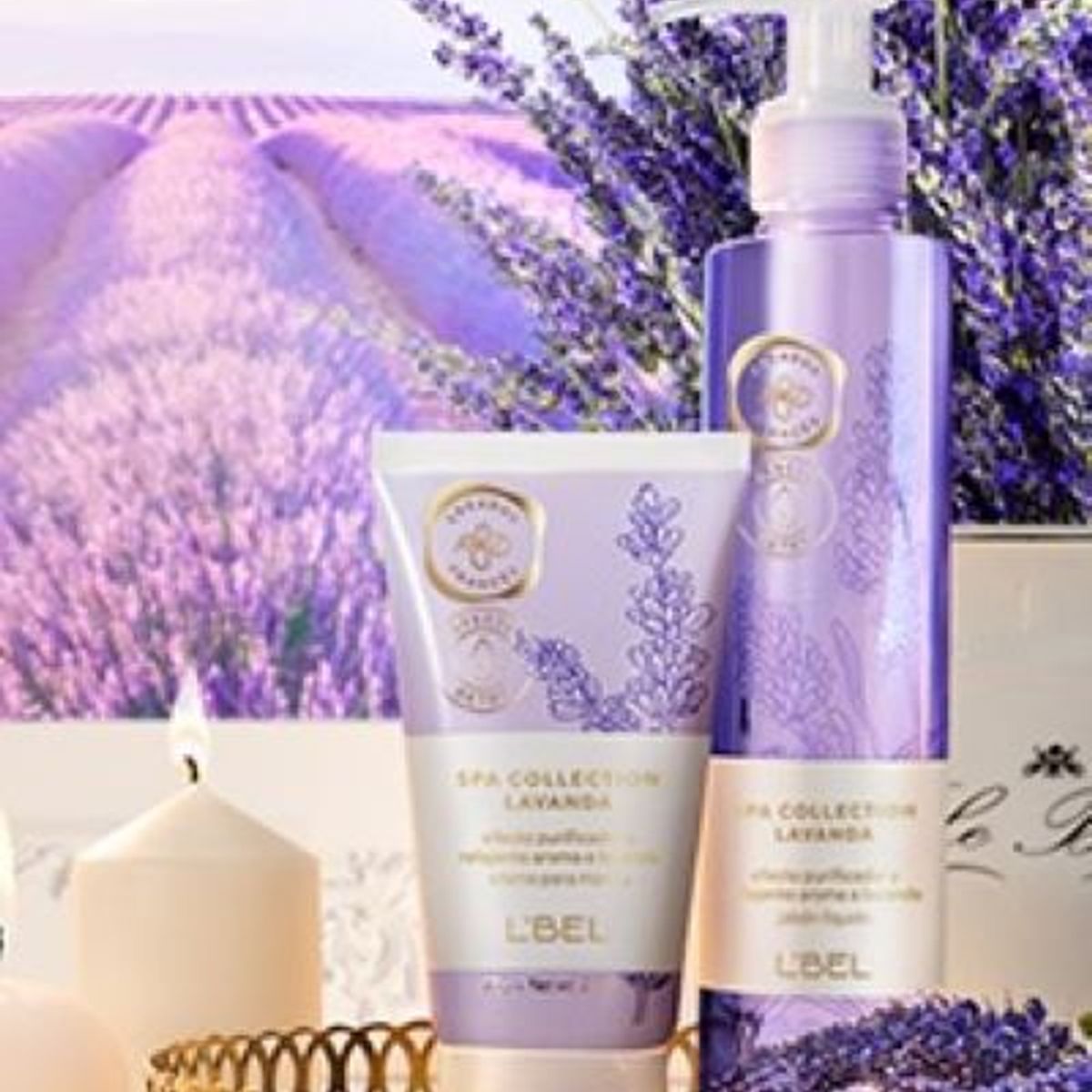 LBEL - Spa Collection Jabón Gel Lavanda 180 ml + REGALO Crema manos