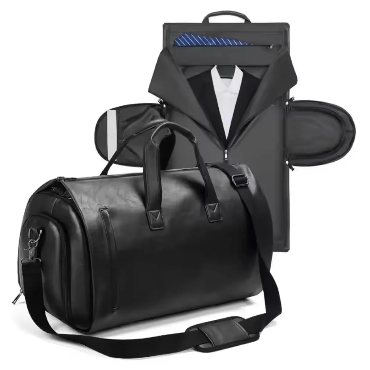 GENERICO - Maletin Porta Terno Traje Vestido Cuero Pu 45 L Viajes Negocios 209