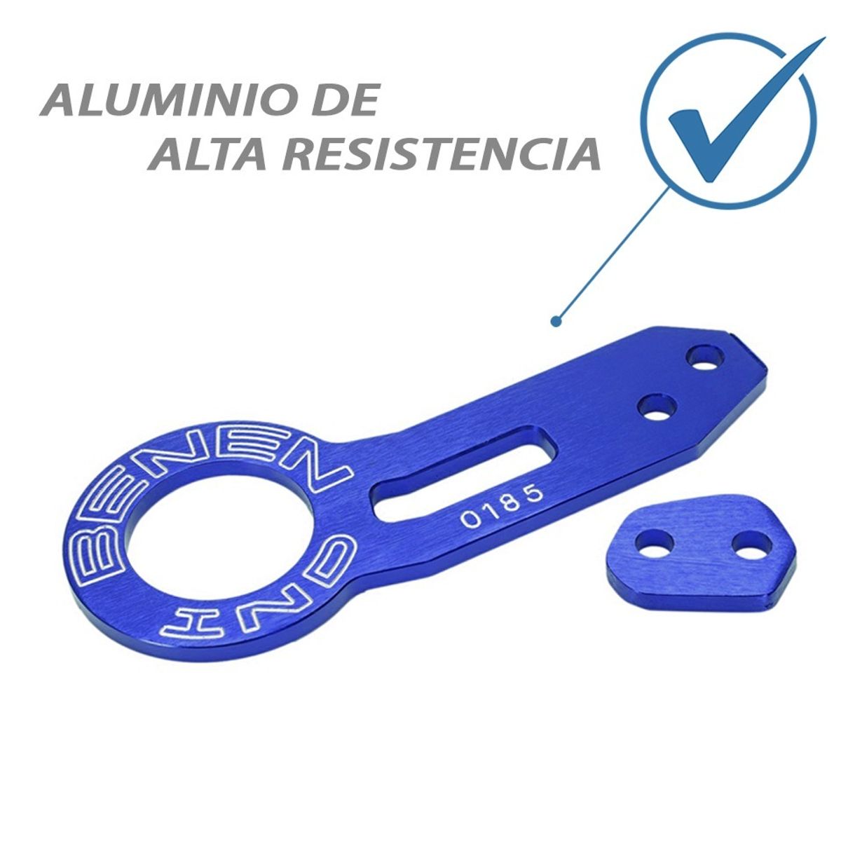 GENERICO - GANCHO POSTERIOR REMOLQUE BENEN AZUL