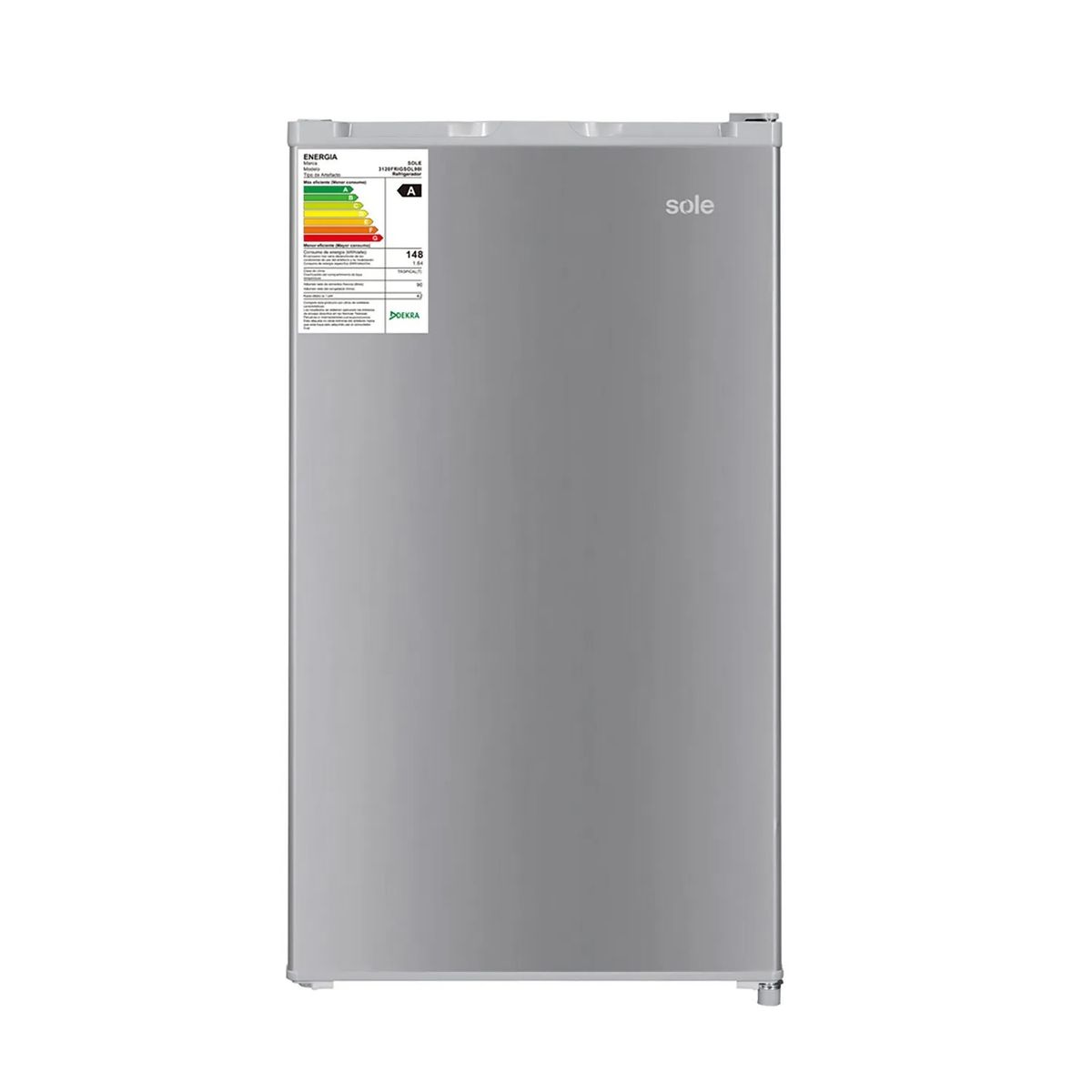 SOLE - Frigobar Sole Silver 90L