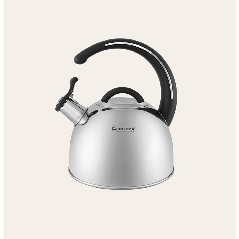 FINEZZA - Tetera de Acero 3.0 Litros FF-T0048 Negro