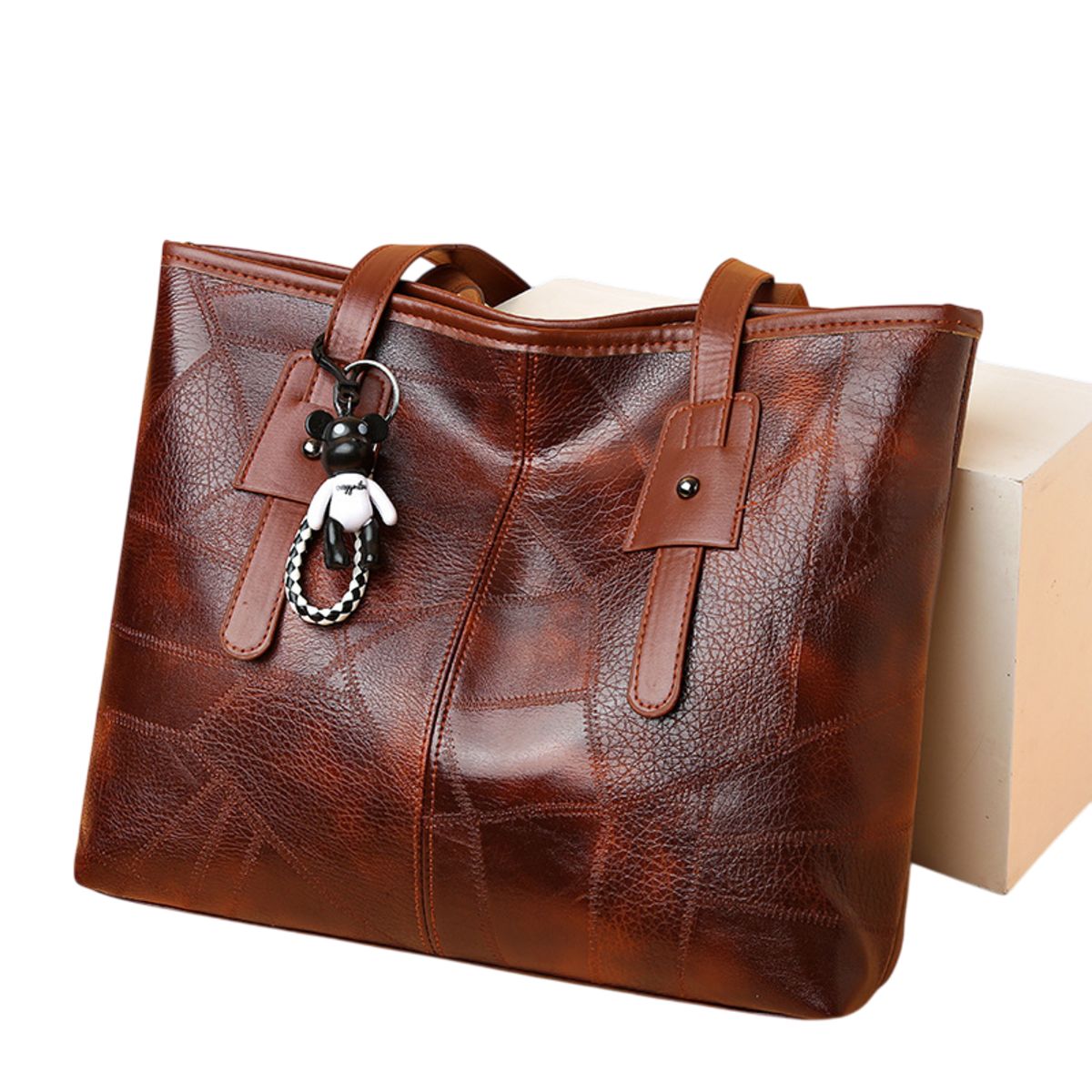 GENERICO - Bolso Para Mujer Dama Gran Capacidad Moderno Cartera Alta Calidad