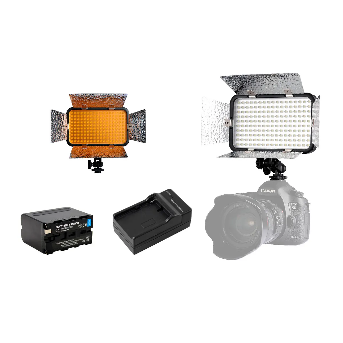 GODOX - Kit luz Led Godox 170W II portable