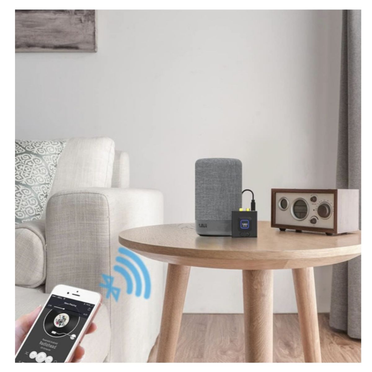 GENERICO - Receptor 1Mii Bluetooth 5.1 para sistema estéreo doméstico