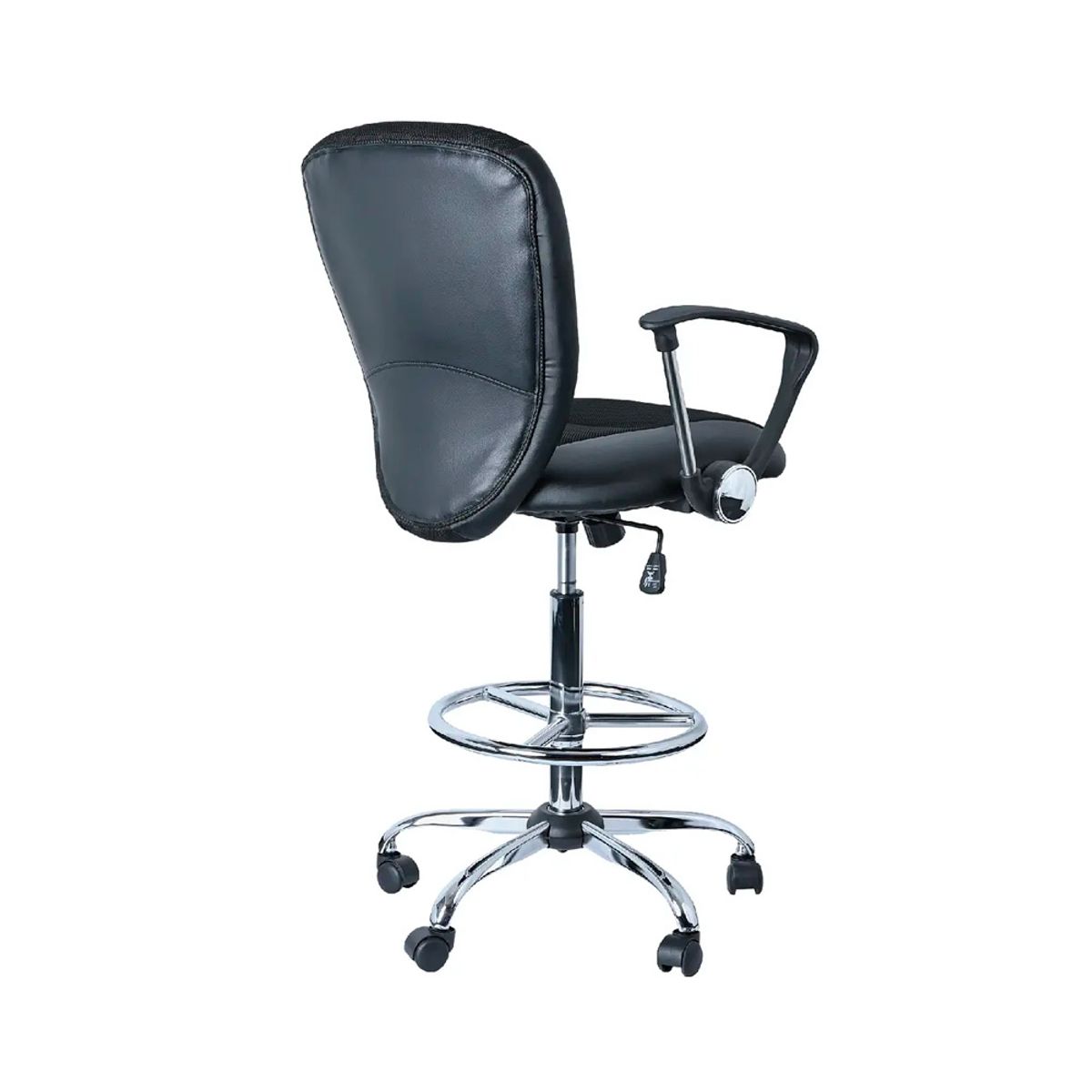 OFIDEAS - Silla Cajera Tokio Con Apoyabrazos Negro Ofideas