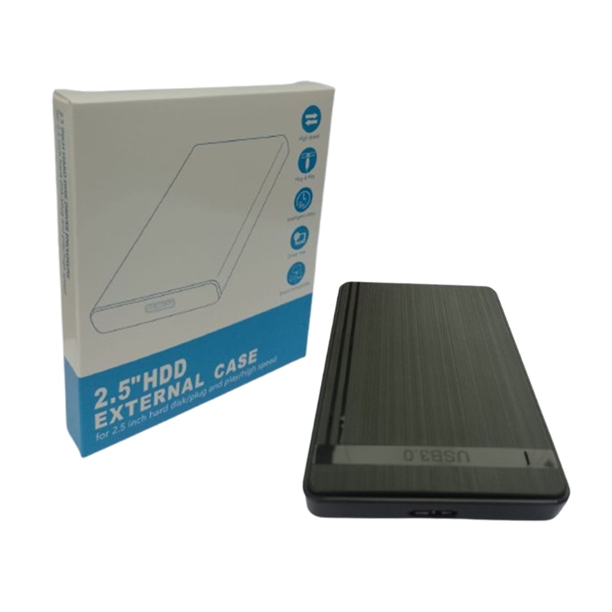 GENERICO - Rack Disco 2.5” CBTrade CB2027 SATA soporte 1TB y Conexión USB 3.0