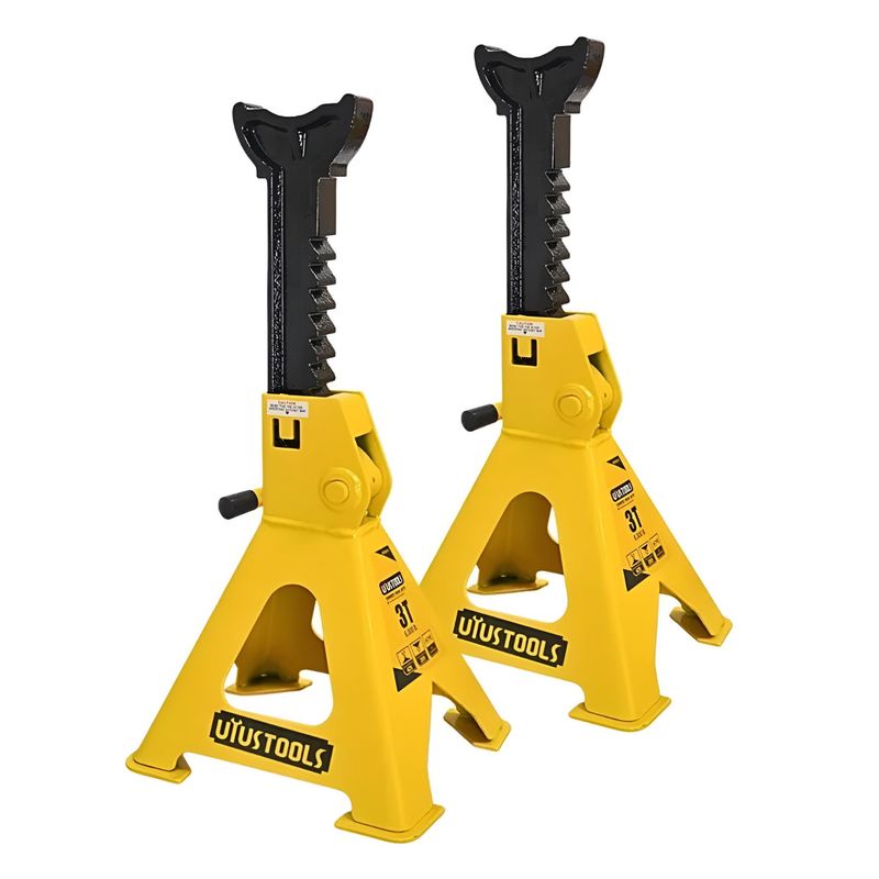 UYUSTOOLS - Caballete 3ton 2 piezas para auto Uyustools