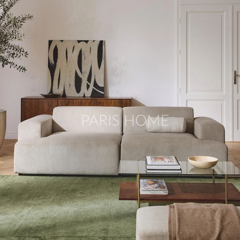 GENERICO - Sofá 2 Plazas Gala Pana -  Beige Claro