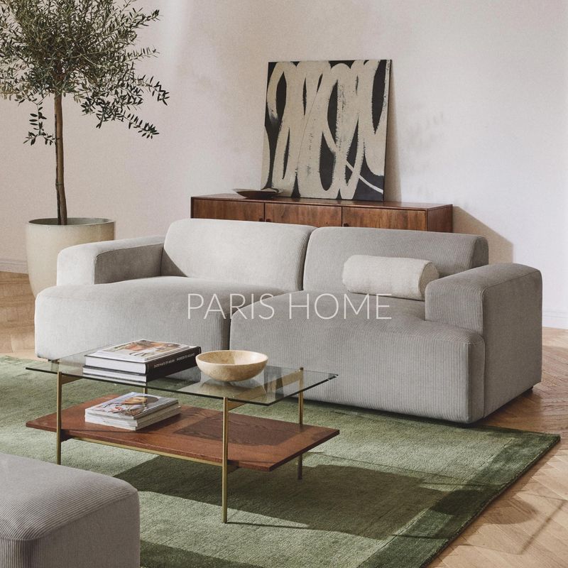 GENERICO - Sofá 2 Plazas Gala Pana - Gris