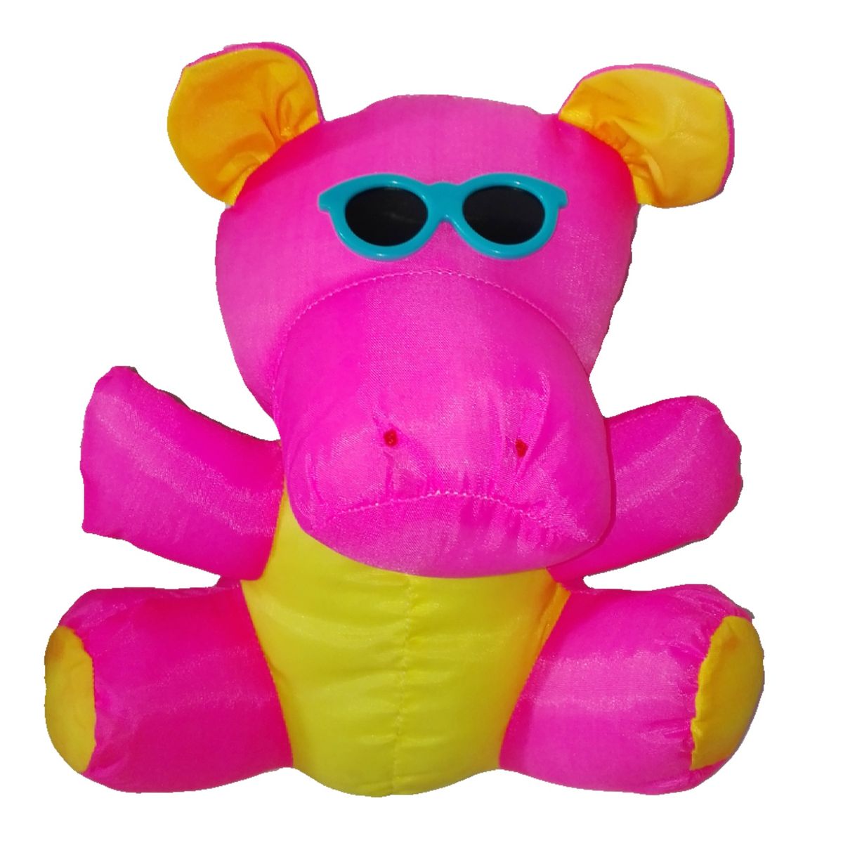 GENERICO - Peluche Hipopotamo Lentes 18cm