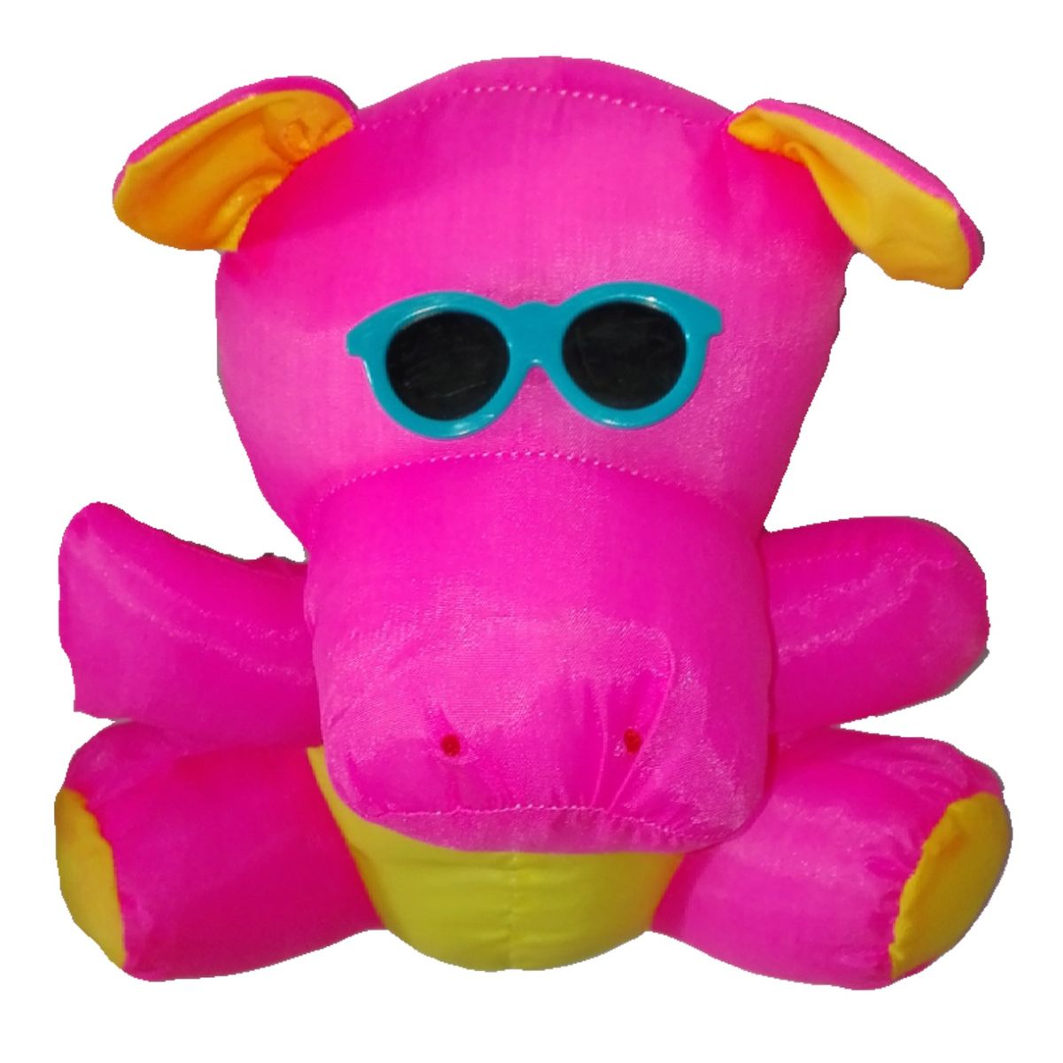 GENERICO - Peluche Hipopotamo Lentes 18cm