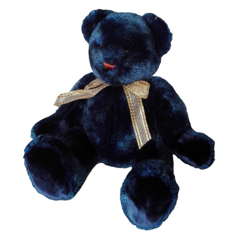 GENERICO - Peluche Oso Azul Lazo 43cm