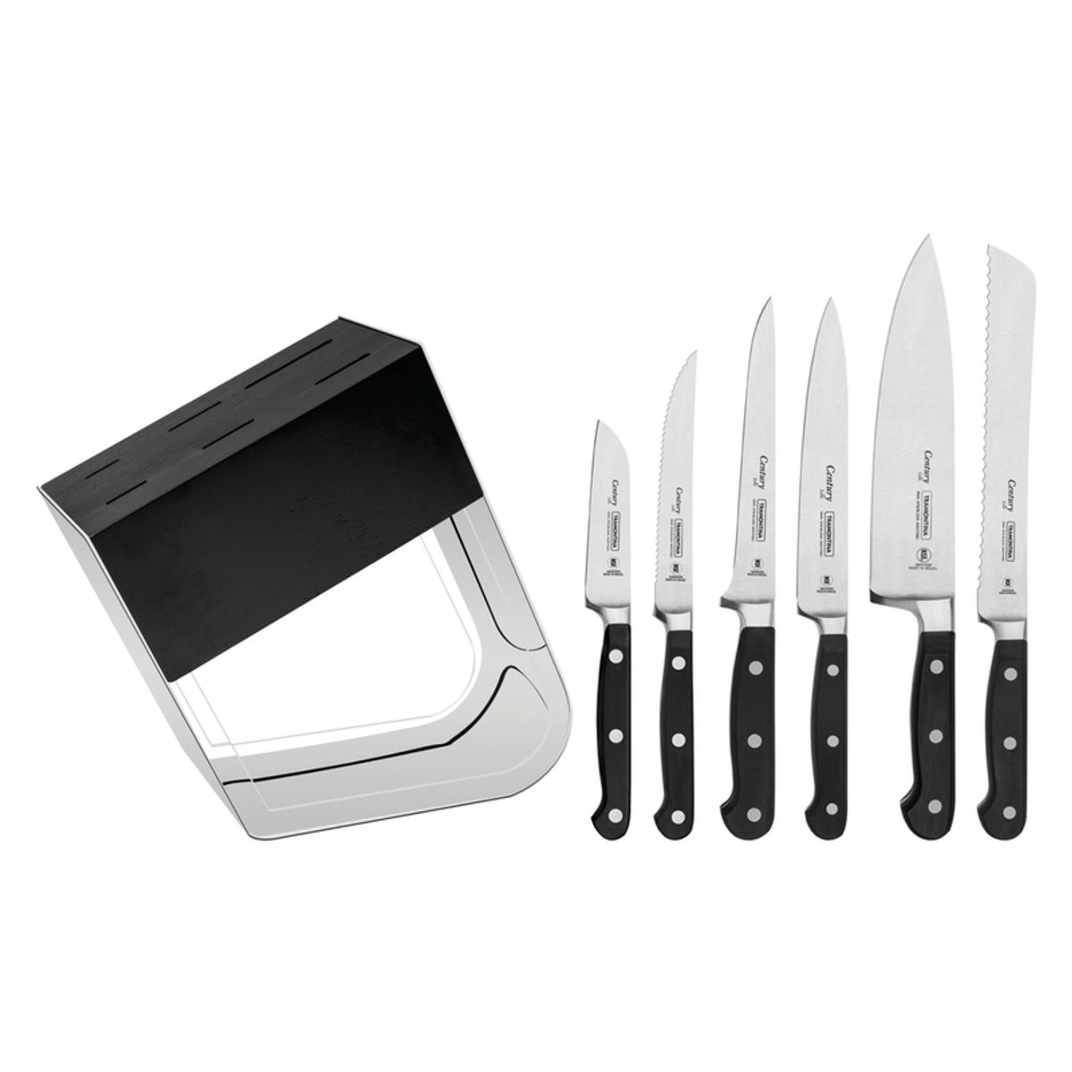 TRAMONTINA - Juego de Cuchillos Tramontina Century con Láminas en Acero Inoxidable 24099016